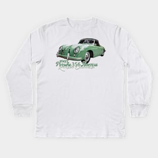 1953 Porsche 356 America Roadster Convertible Kids Long Sleeve T-Shirt